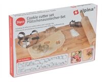 26 tlg. Plätzchenausstecher Set