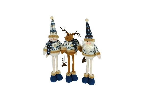  3 tlg.Weihnachtsfigur, 55 cm