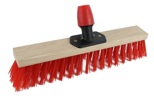  Saalbesen, Holzkörper, roh, 40 cm
