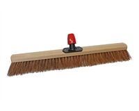Saalbesen Holzkörper, roh, Kokosborsten, 60 cm