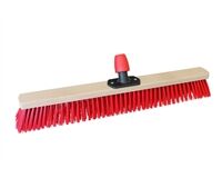 Saalbesen Holzkörper, roh, 60 cm