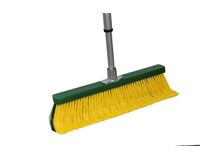Krallenbesen Outdoor ca. 40 cm mit Teleskopstiel (grün)