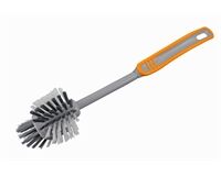 Topf- & Pfannenbürste, 2-K-Softgriff (orange/grau)