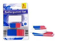 Radiergummi, 3er-Set