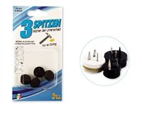 Filzgleiter, dreipunkt Nagel (braun)