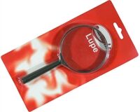 Lupe auf Blister