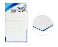 Moebel-/Filzgleiter, quadrat, 3,5 cm (weiß)