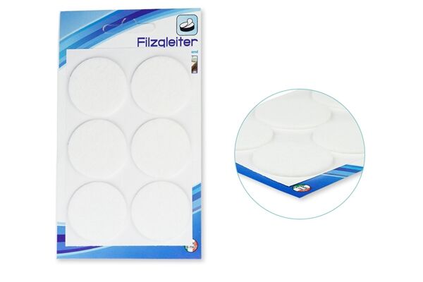  Moebel-/Filzgleiter, rund, 4 cm