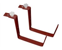 Balkonkastenhalter, 2er-Set (terrakotta)