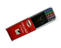 Fineliner, 5 Farben (bunt)