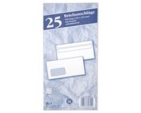 Briefumschlag DlN lang, 25er Pack (weiß)
