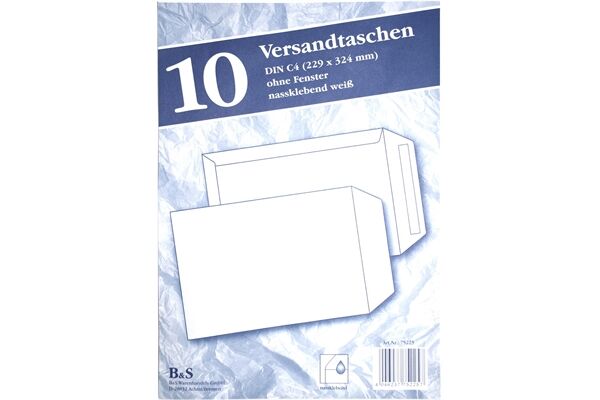  Versandtaschen DIN C4, 10 St.
