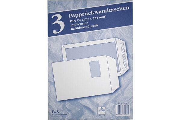  Versandtaschen DIN C4, mit Fenster