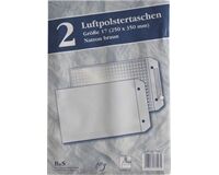 Luftpolstertaschen, Gr.17, 2er Pack (braun)