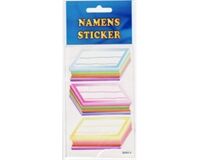 Etiketten Namenssticker, div. Motive, 70x35 mm (bunt)