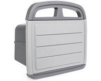Wandschlauchhalter mit Staufach