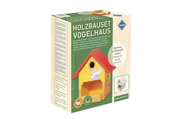  Holzbauset Vogelhaus