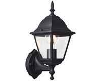 Wandaußenleuchte NEWPORT, 19,5x14,5x34 cm (schwarz)