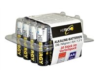 Alkaline-Batterien, AA, LR06, 1,5 V, 20 St.