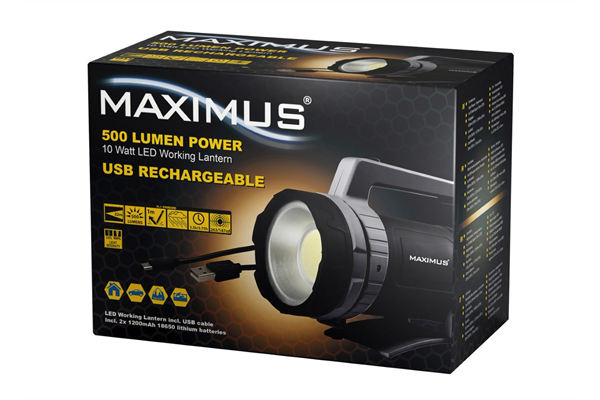  LED Arbeitsstrahler, 10 W, 500 Lumen