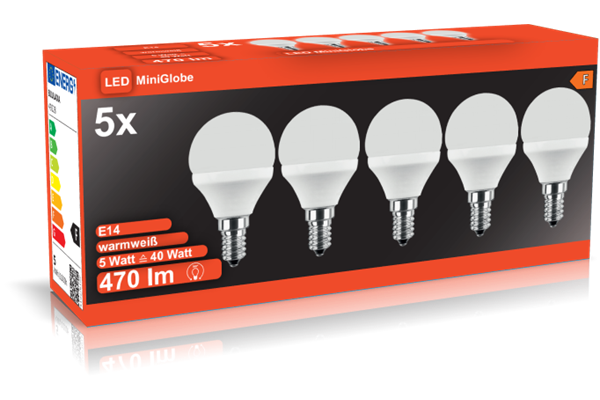  LED-SMD-Lampe, 5er-Pack