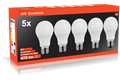  LED-SMD-Lampe, 5er-Pack