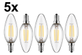 LED-Kerzenform C35, 5er-Pack