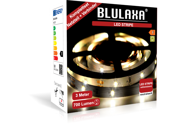  LED Strip-Set, 9,5W, 700lm, 4000K, NW, 3 m
