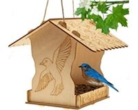 Vogelfutterhaus Kiddy, zum Bemalen