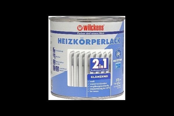 Wilckens Heizkörperlack 2in1 glänzend, 375 ml