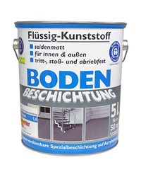 Wilckens Flüssigkunststoff, 5 L (kieselgrau) RAL 7032