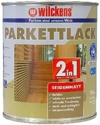 Wilckens Parkettlack 2in1 seidenmatt 750 ml (transparent)