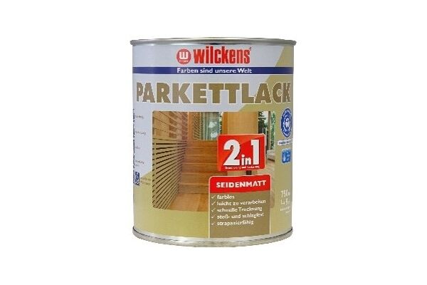 Wilckens Parkettlack 2in1 seidenmatt 750 ml