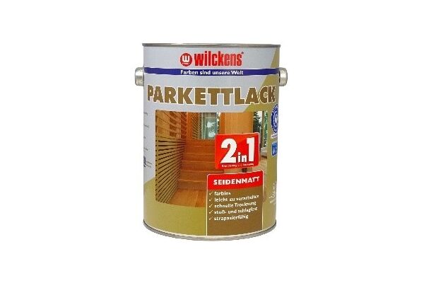 Wilckens Parkettlack 2in1 seidenmatt 2,5 L