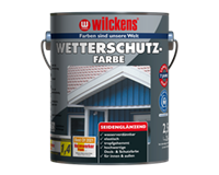 Wilckens Wetterschutzfarbe seidenglänzend, 750ml (silbergrau)