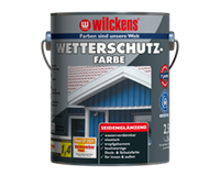 Wilckens Wetterschutzfarbe seidenglänzend, 750ml (silbergrau)