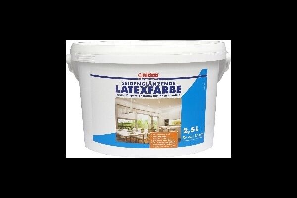 Wilckens Latexfarbe seidengläzend, 2,5 L
