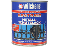 Wilckens Rostorit Metallschutzlack glänzend, 750 ml (grau) RAL 7001