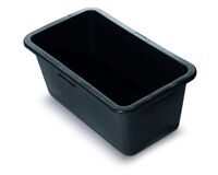 PROSPERPLAST Mörtelkübel rechteckig, 60 L (schwarz)