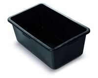PROSPERPLAST Mörtelkübel rechteckig, 80 L (schwarz)