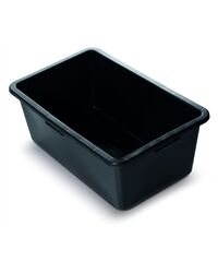 PROSPERPLAST Mörtelkübel rechteckig, 80 L (schwarz)
