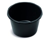 PROSPERPLAST Mörtelkübel rund, 45 L (schwarz)