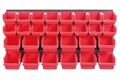 Stapelbox Wandregal, Lagersystem, 28 St.