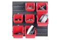  Stapelbox Wandregal, Lagersystem, 7 St.