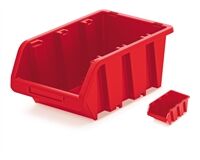 Stapelbox NP12 Sichtlagerkasten (rot)