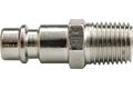  Stecknippel, 1/4" AG, Schlauchnippel