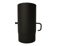 Ofenrohr Ø150 mm x 25 cm (schwarz)