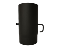 Ofenrohr Ø150 mm x 25 cm (schwarz)