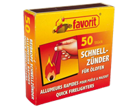 Schnellanzünder mit Reibkopf, 50 Stk.