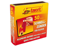 Schnellanzünder mit Reibkopf, 50 Stk.